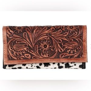 NWT Genuine  Western Leather Wallet